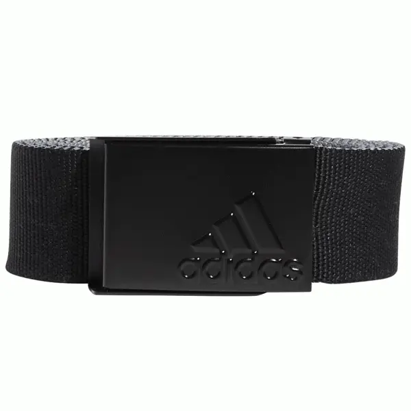 ADIDAS REVERSIBLE WEBBING GOLF BELT – BLACK 3 ADIDAS REVERSIBLE WEBBING GOLF BELT – BLACK