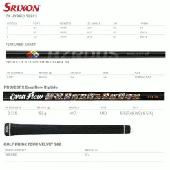 SRIXON ZX HYBRID -KingGolf Sales Store ZXH5 600x600 1