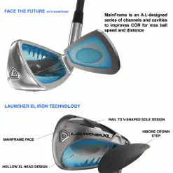 CLEVELAND LAUNCHER XL HALO IRONS / LADIES GRAPHITE SHAFTS -KingGolf Sales Store a LAUNCHER XL Irons 1500x43 1 600x600 3