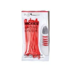 HICKIES 2.0 ADULTS TIE-FREE SHOE LACES X14 / RED