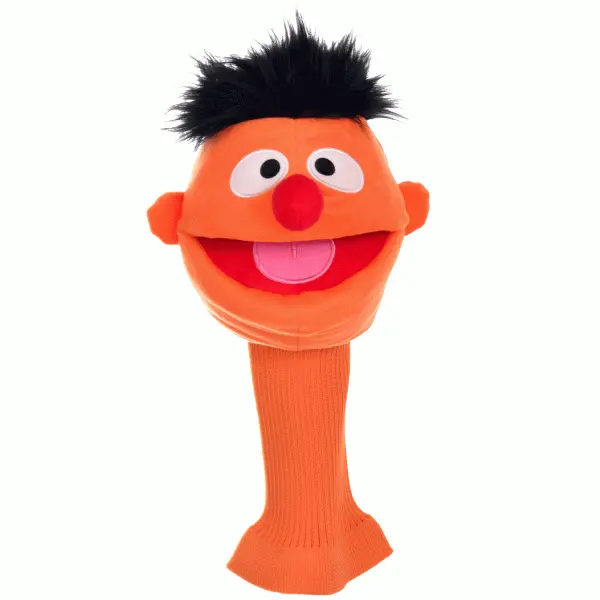 SESAME STREET GOLF DRIVER HEADCOVERS – ERNIE 3 SESAME STREET GOLF DRIVER HEADCOVERS – ERNIE