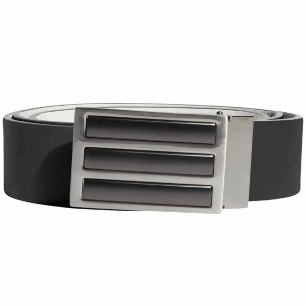 ADIDAS 3 STRIPE TOUR REVERSIBLE GOLF BELT – BLACK 3 ADIDAS 3 STRIPE TOUR REVERSIBLE GOLF BELT – BLACK